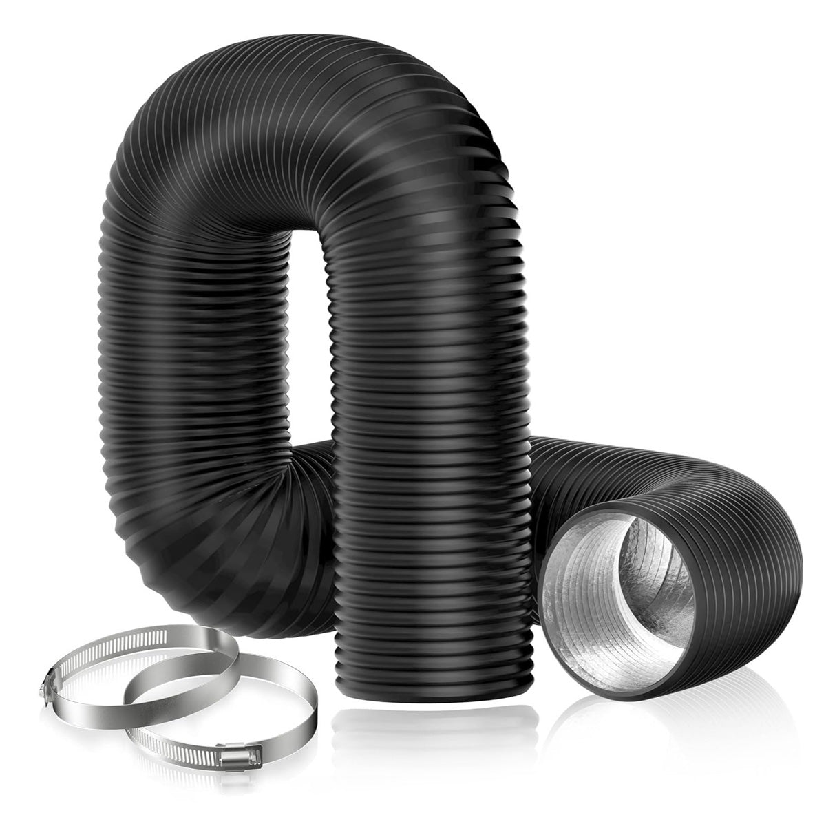 Sunster A755 75 mm × 5 m fleksibelt varmluftsrør