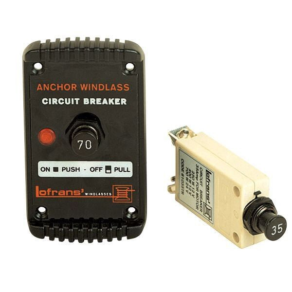 Automatsikring / afbryder – Lofrans 100Amp med holder