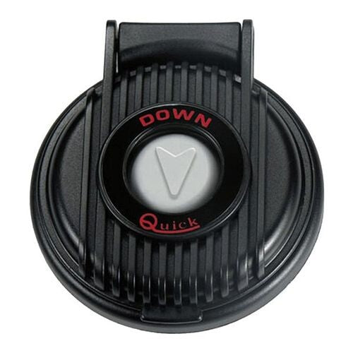 Quick foot contact down, black
