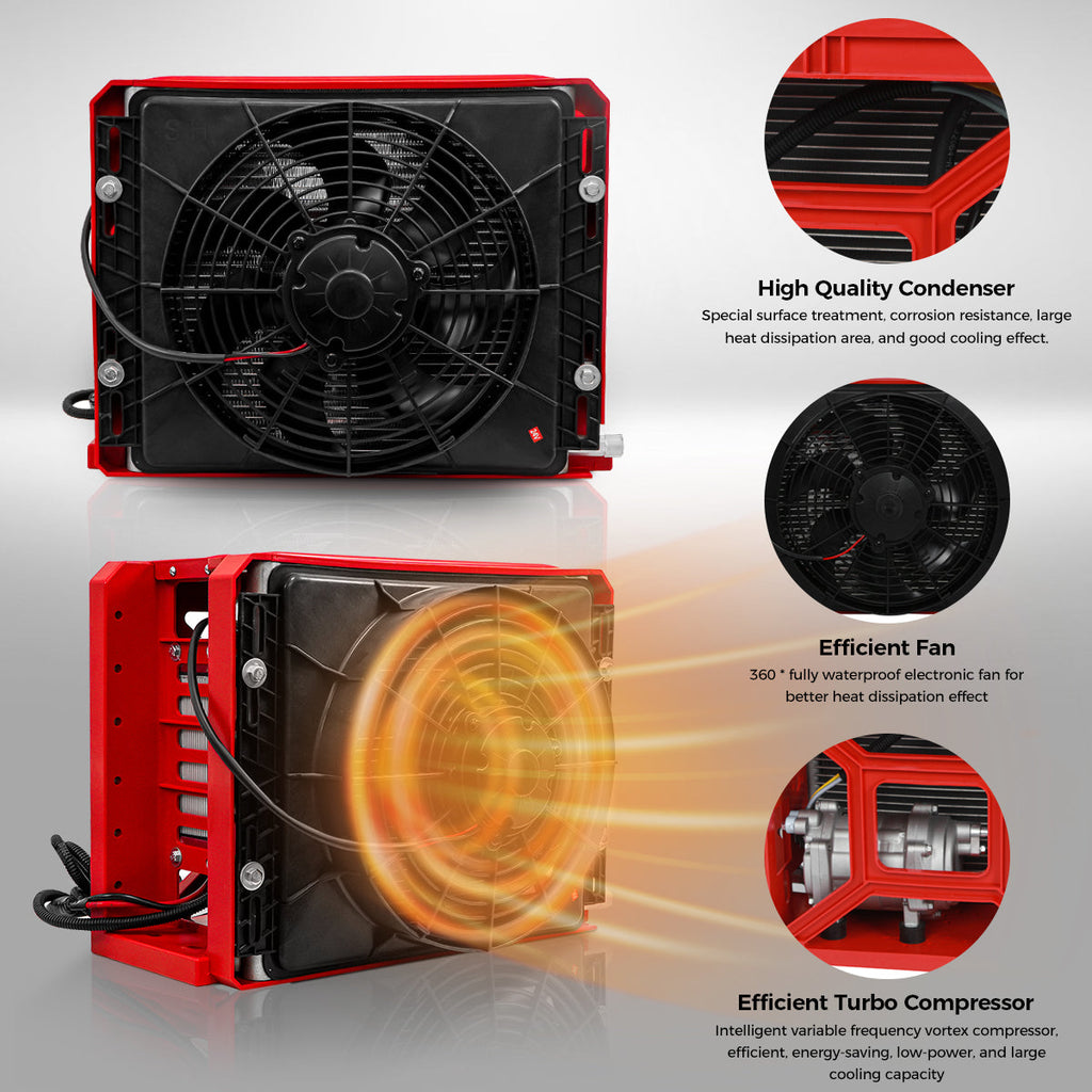 Sunster S-AC1 DC-klimaanlæg – 12/24 V