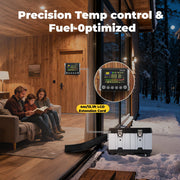 Sunster TB10 8 kW dieselfyr – Toolbox med WiFi og Bluetooth