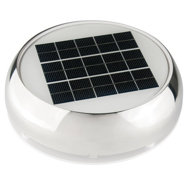 Marinco Day & Night solcelle ventilator RF, 3"