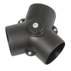 Y-ventil med spjæld til varmluftssystem – 60 mm
