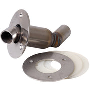 Webasto hull fitting for boat heater exhaust