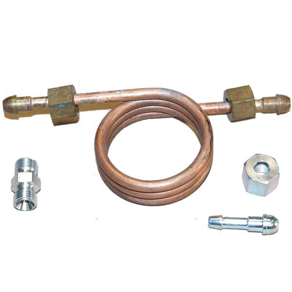 Webasto drain pipe for exhaust manifold