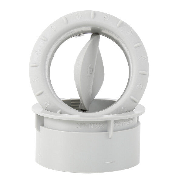 1852 Round air nozzle grey 60 mm