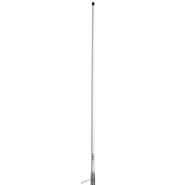 Scout Titan KS-41 VHF antenne 1,2m, 6m kabel & FME/PL stik - Hvid