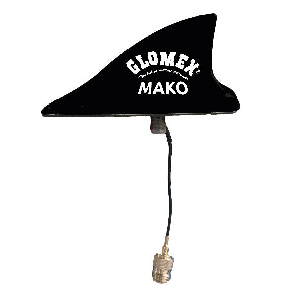 Glomex Mako VHF antenne m/kabel og stik – 8m kabel og PL259