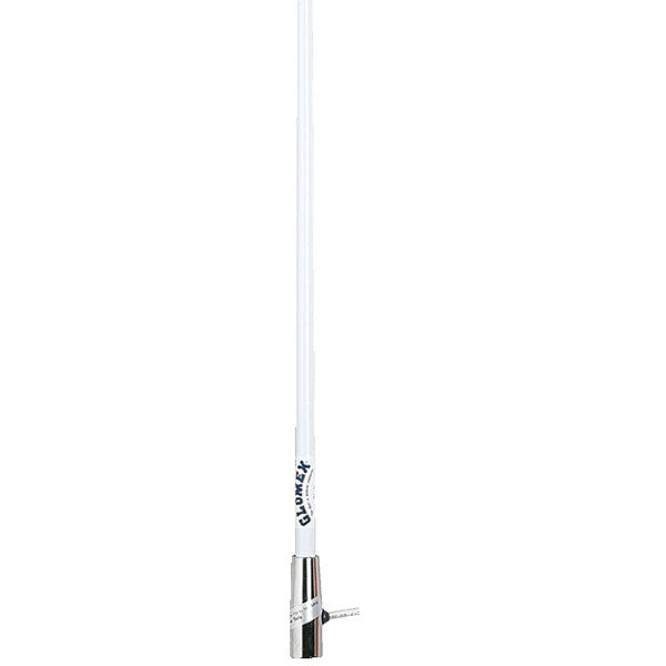 Glomex RA112CR VHF antenne i glasfiber til motorbåde, 150cm