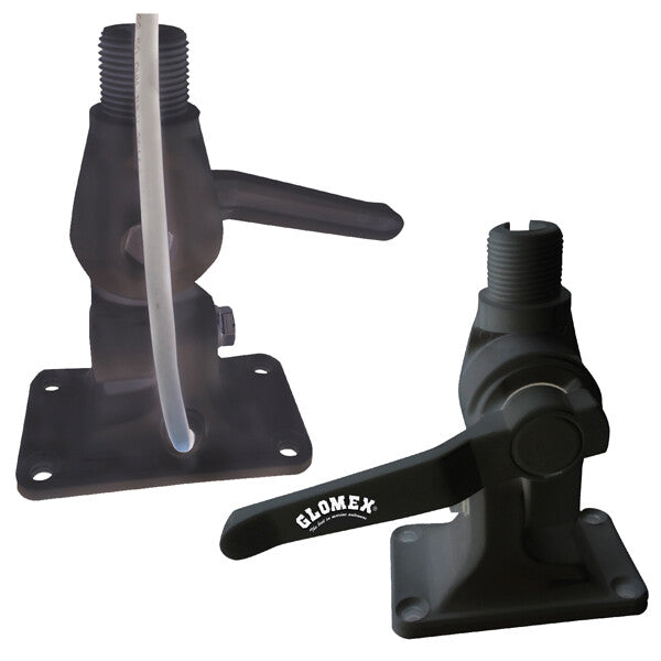 Glomex RA115 4-way antenna mount, black nylon