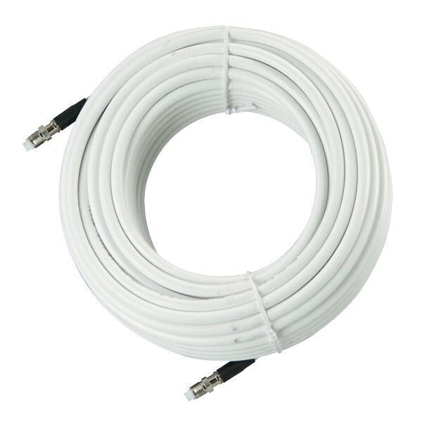 VHF kabel RG8X low loss med FME stik – VHF RG-8X low 50 Ohm med FME - 25m