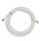 1852 VHF kabel RG-8X low loss, hvid med FME Hun-stik – VHF low loss med hun FME stik - 18m