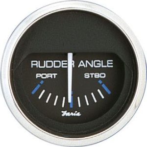 Faria rudder angle indicator ø 53 – chesapeake black
