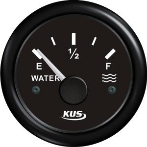 Kus tankmåler vand sort 0-190ohm 12/24V