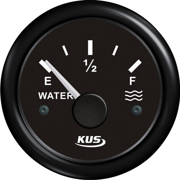 Kus tankmåler vand sort 0-190ohm 12/24V – Palby varenr. 1116474