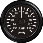 Kus amperemeter sort, med 150Amp shunt 12/24V – Palby varenr. 1116480