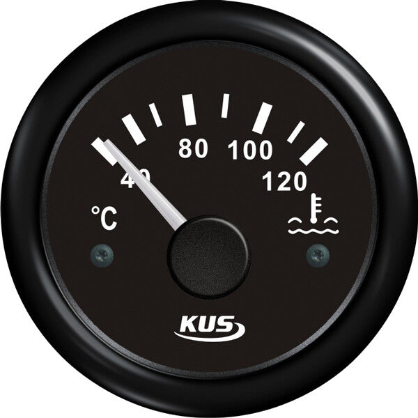 Kus kølvands temperatur sort 40-120gr, 12/24V – Palby varenr. 1116482