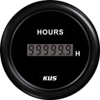 Kus digital timetæller, sort, 12/24V – Palby varenr. 1116514