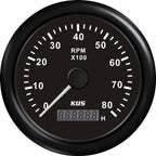 Kus omdr.tæller med timetæller sort benzin 0-8000 1.-10p 12/ – Palby varenr. 1116524