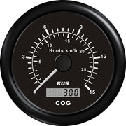 Kus gps speed 0-15knob, sort 12/24V Ø85 – Palby varenr. 1116532
