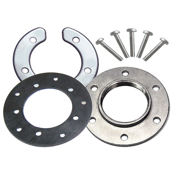Kus mounting flange for tank gauge with