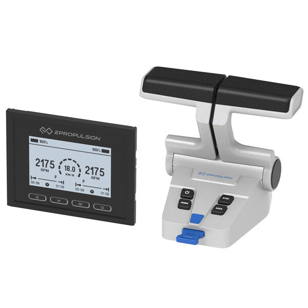 ePropulsion EVO top dobbelt kontrolboks inkl. 2 remote kit