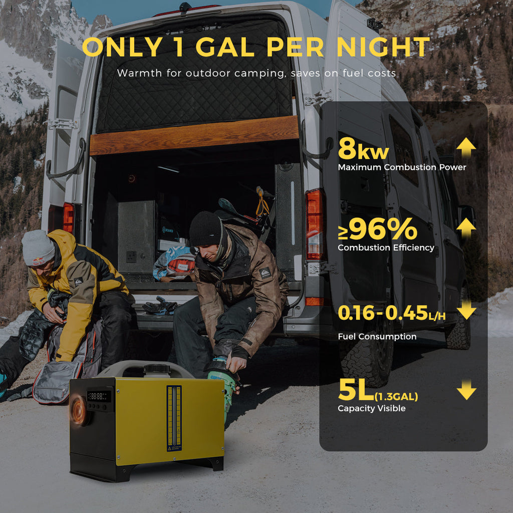 Sunster DIESEL 8 kW dieselfyr – alt-i-ét med GSM/LTE
