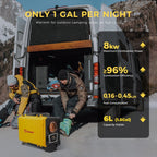Sunster HTB1 8 kW dieselfyr – Toolbox med Bluetooth