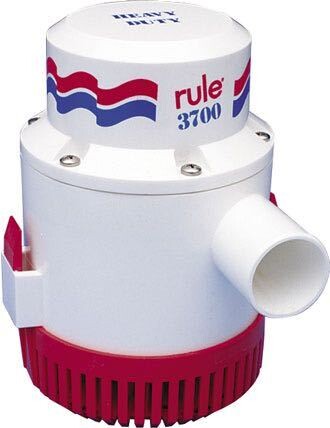 Rule Lænsepumpe 3700 GPH – 14.006 L/t, fås i 12V og 24V – gph 12V