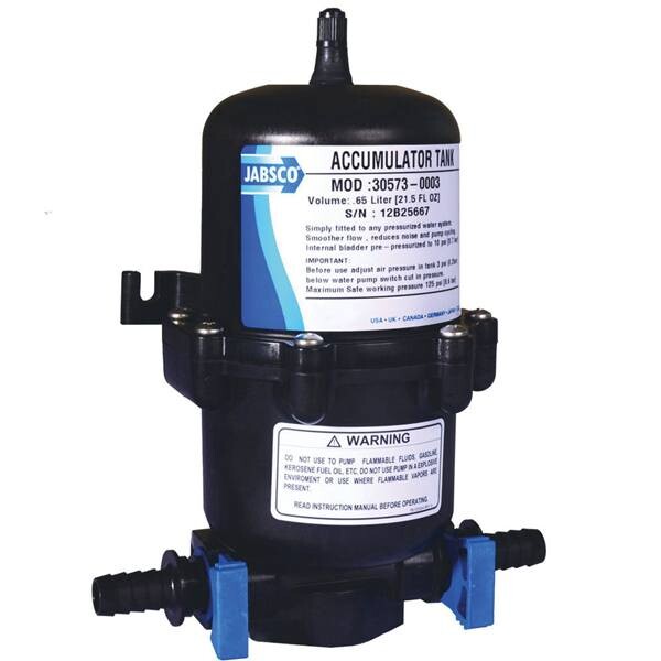 Jabsco Accumulator Tank 0.6L 13mm Hose