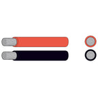 1852 Fortinnet kobberkabel – professional marinekabel rød 6.0mm2 10m