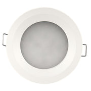 Casolux Maria LED indbygningsspot, lille – alu. hvid 3000K 10-32v