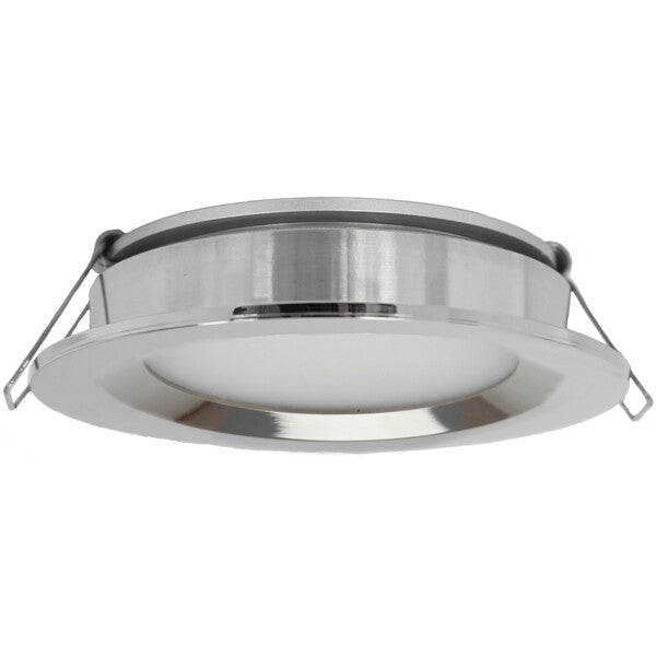 Casolux Maria LED indbygningsspot, stor – RF stål 3000K 10-32v