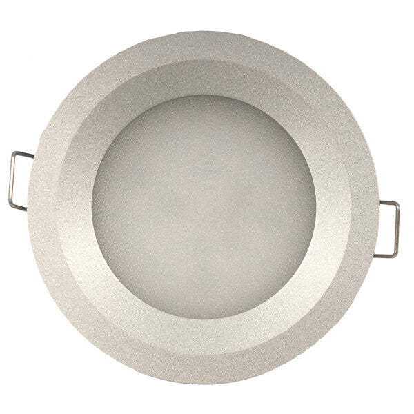 Casolux Maria LED indbygningsspot, stor – alu. grå 3000K 10-32v