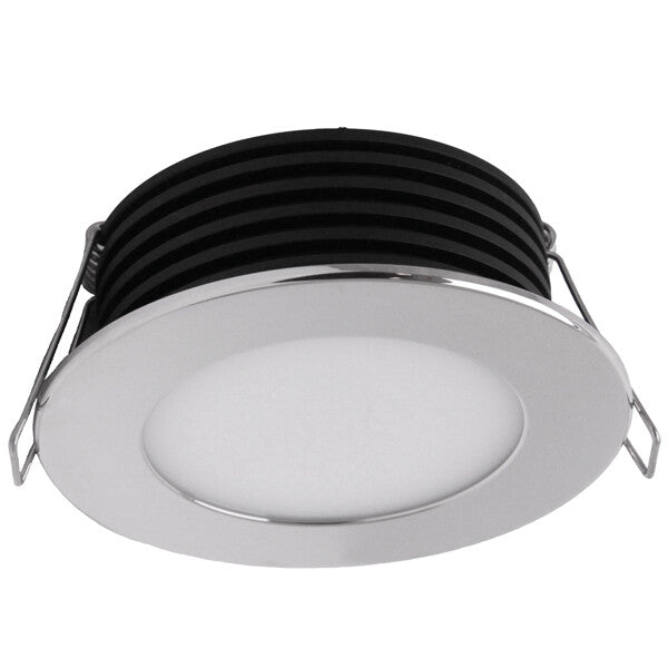 Casolux Malou LED indbygningsspot – RF stål 3000K 10-32V