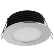 Casolux Malou LED indbygningsspot – RF stål hvid/rød 3000K 10-32V