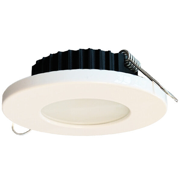 Casolux Rikke LED indbygningsspot – plast hvid 3000K 10-32v