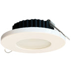 Casolux Rikke LED indbygningsspot – plast hvid 3000K 10-32v