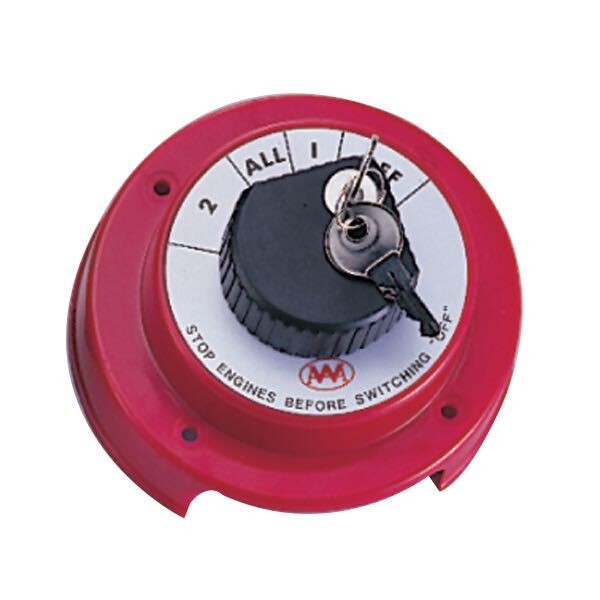 Battery switch with lock, 360 Amp