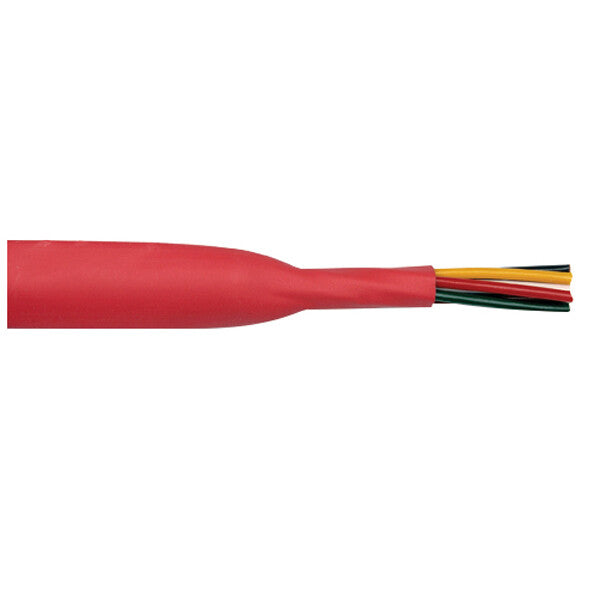 OceanFlex krympeflex, rød – Krympeflex 15stk af 15cm rød fra indvendig Ø6