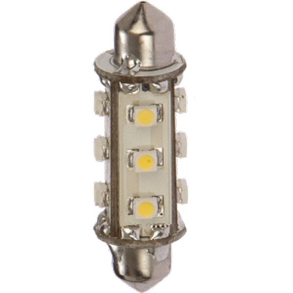 NauticLed navigation LED pinolpære 42mm – Hvid