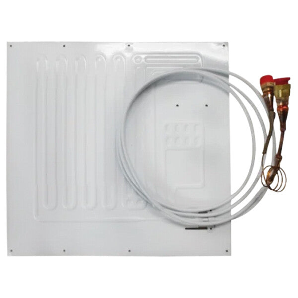 Isotherm flat evaporator 350 x 250mm with stainless steel couplings for 1283015