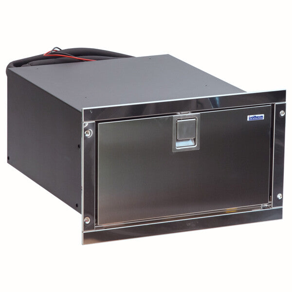 Isotherm Cruise inox køleskuffe 36L kompressor BD35F2 12/24V