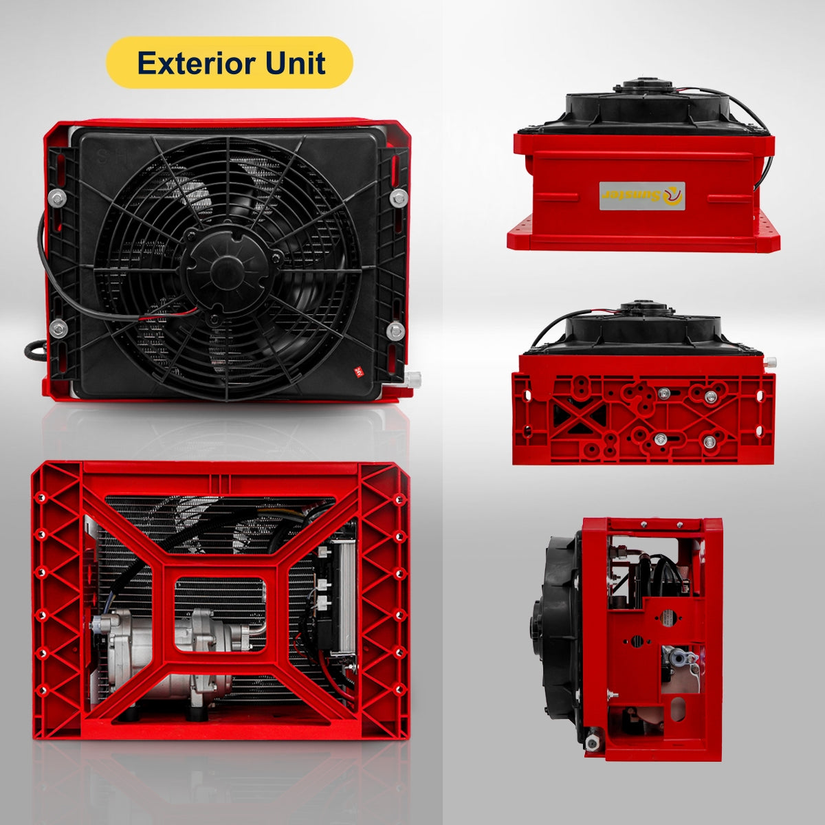Sunster S-AC1 DC-klimaanlæg – 12/24 V
