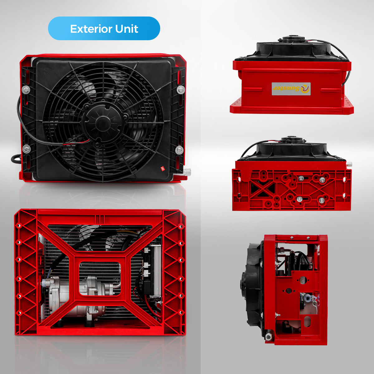 Sunster S-AC2 DC-klimaanlæg – 12/24 V