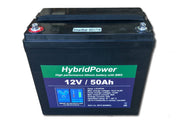 12V 50Ah LiFePO4 batteri m/APP overvågning - SejlStrøm