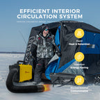 Sunster HTB1 8 kW dieselfyr – Toolbox med Bluetooth
