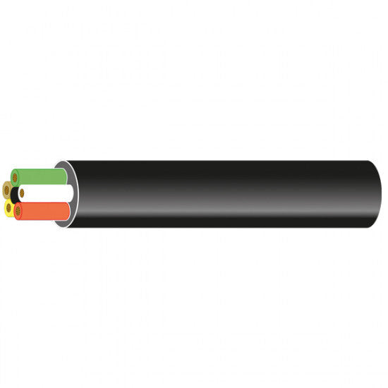 Max Power kabel til styrestrøm – 1852 til 6 x 0.5mm2 sort 15 meter