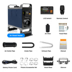 Sunster TR B2 8 kW dieselfyr – alt-i-ét med Bluetooth