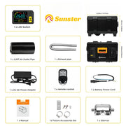 Sunster TB10 8 kW dieselfyr – Toolbox med Bluetooth